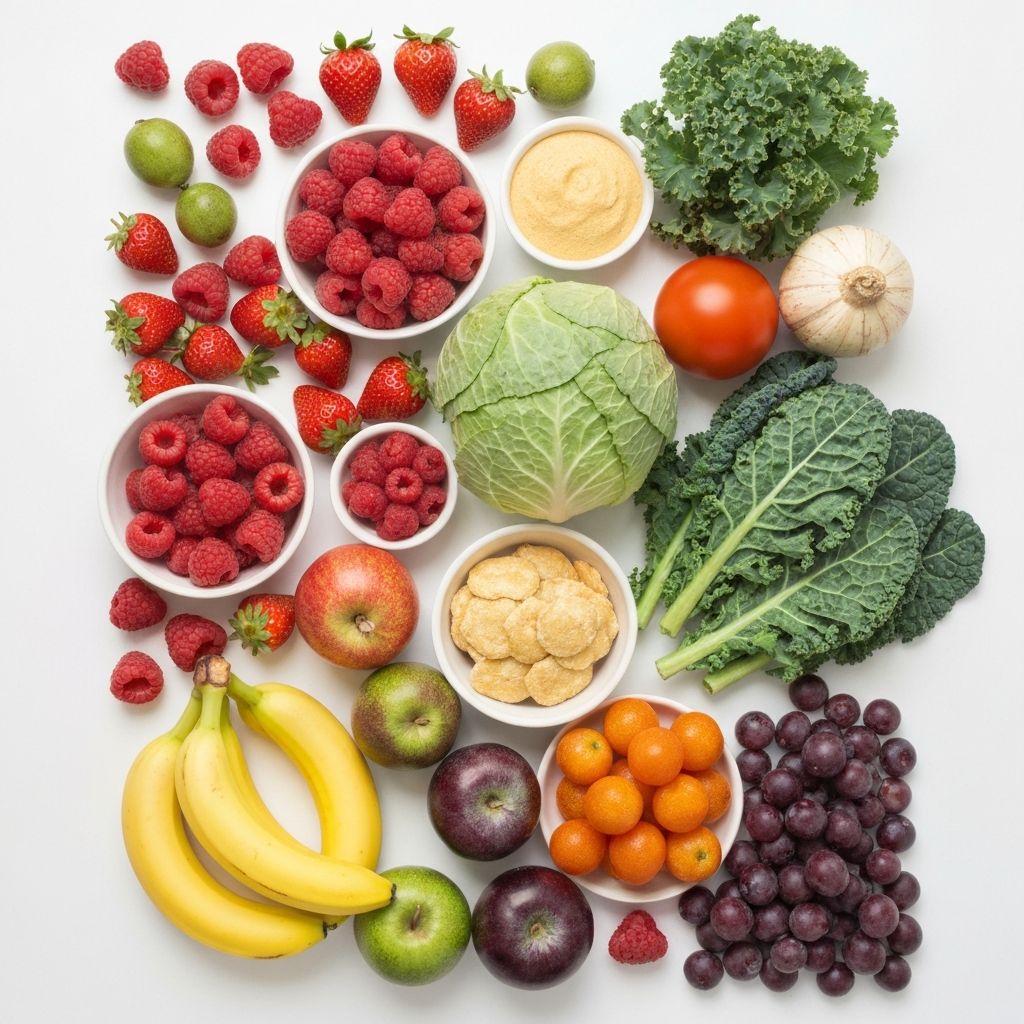 Organiserad presentation av livsmedelsgrupper